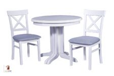 Okrągły stół rozkładany w stylu skandynawskim ROCABILLY Elegant SKO-49