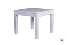 Kwadratowy stół rozkładany biały w stylu skandynawskim STRONG SQUARE