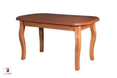 Prostokątny stół rozkładany 120 lub 140 SWAN Elegant Curved