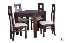 Kwadratowy stół rozkładany do salonu i jadalni Strong Square z krzesłami Open1