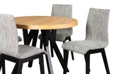 Jaki stół okrągły rozkładany z krzesłami wybrać? Stoły loftowe i rustykalne.