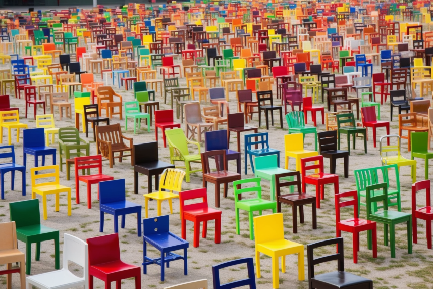 Krzesła jednobarwne czy kolorowe? Co wybrać do stołu?